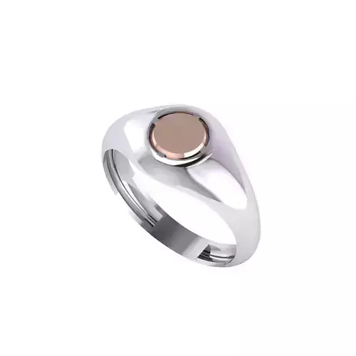 Man ring 3D printable for gold and silver 3D print model