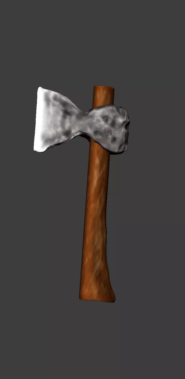 Axe Weapon Low-poly 3D model