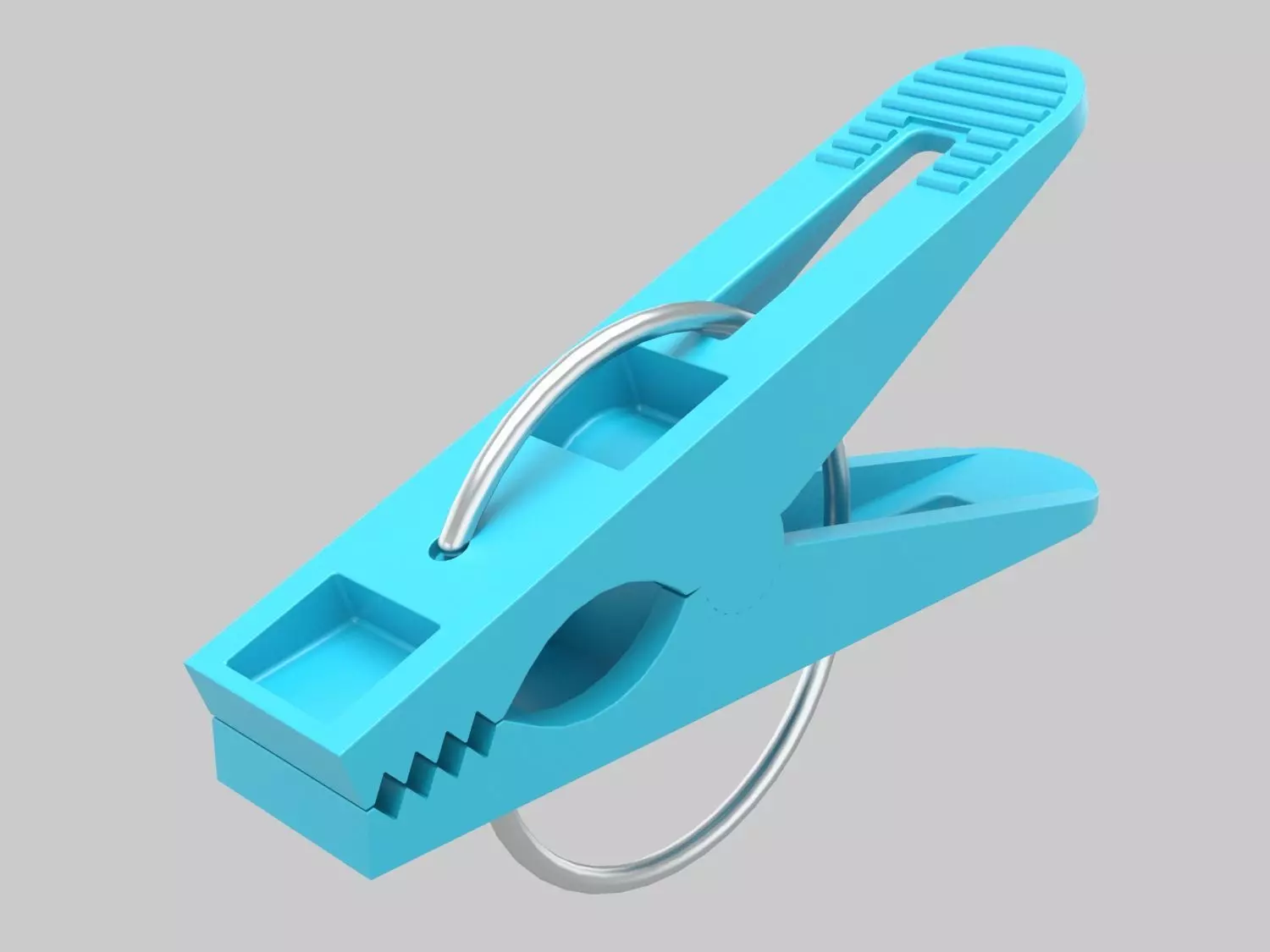 clothespin clothes peg 3D model