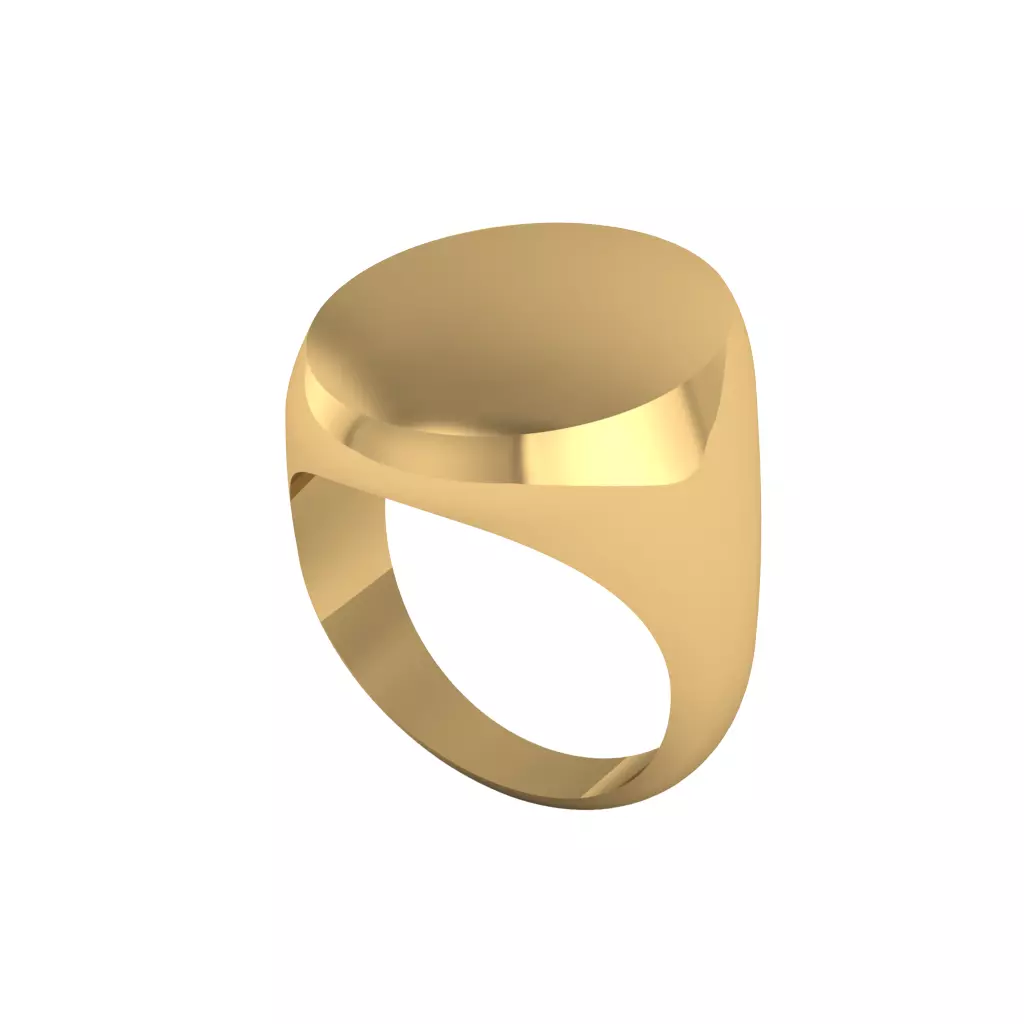 Man ring 3D printable for gold and silver 3D print model_0