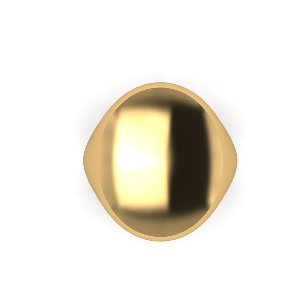 Man ring 3D printable for gold and silver 3D print model_1