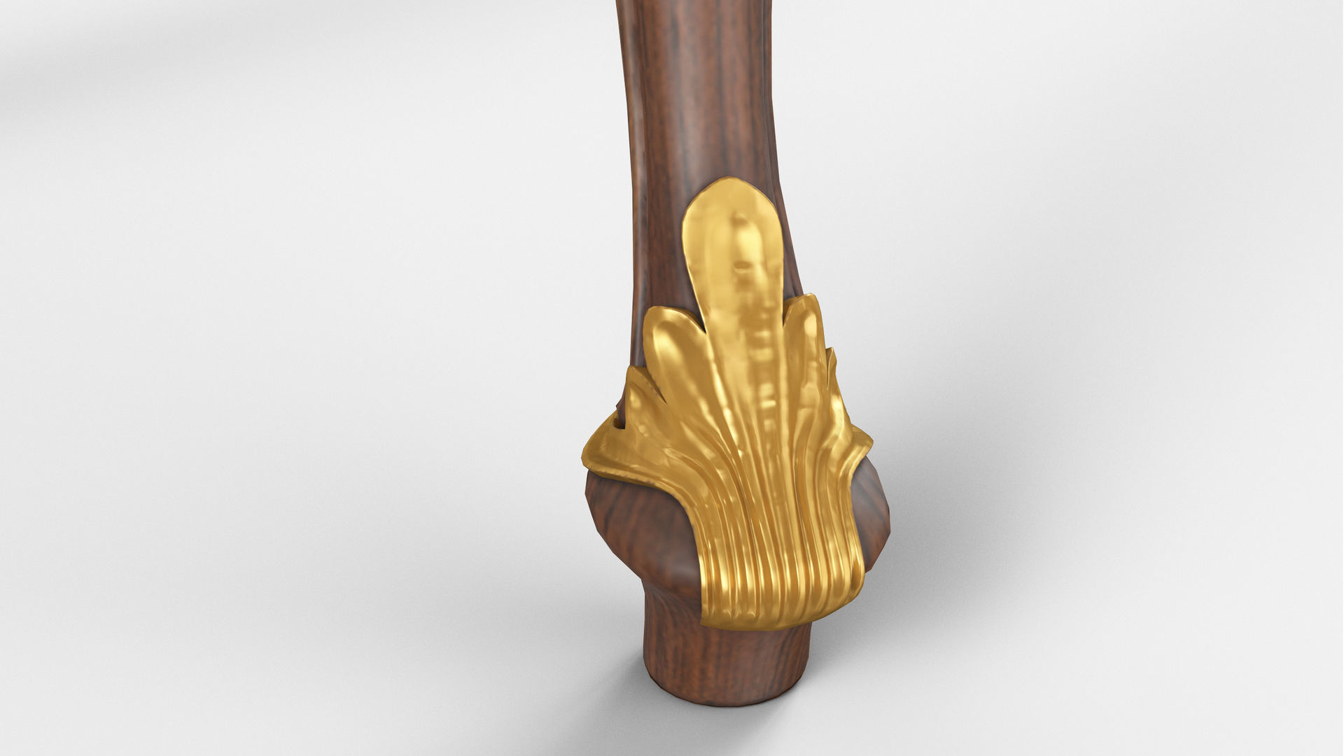 Wooden classic console table 01 01 3D model_13