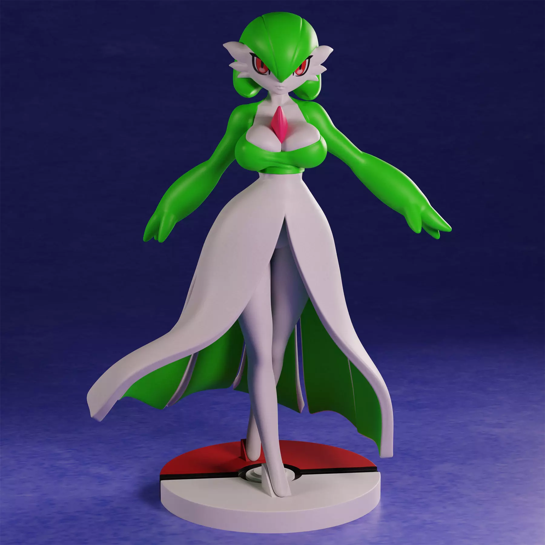 Pokemon Gardevoir 3D print model