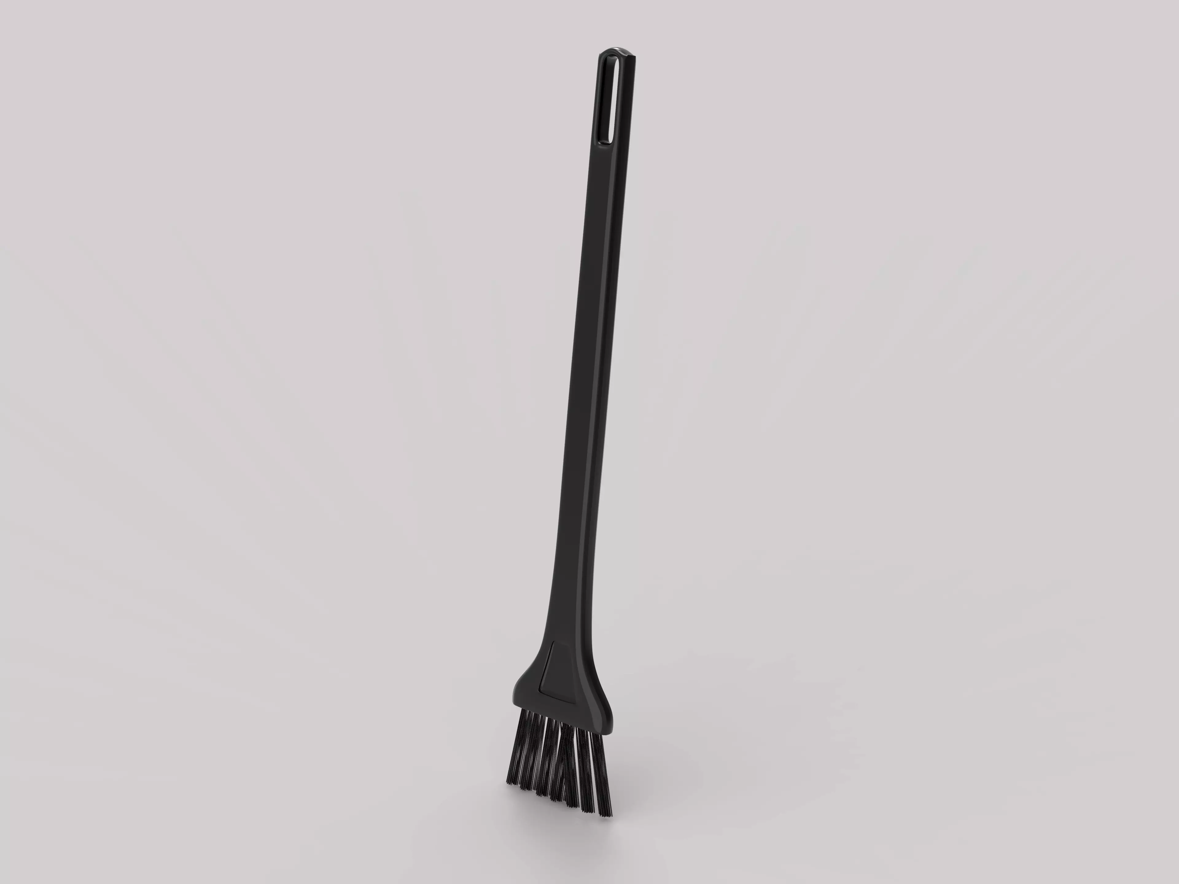 Brush broom Low-poly 3D model