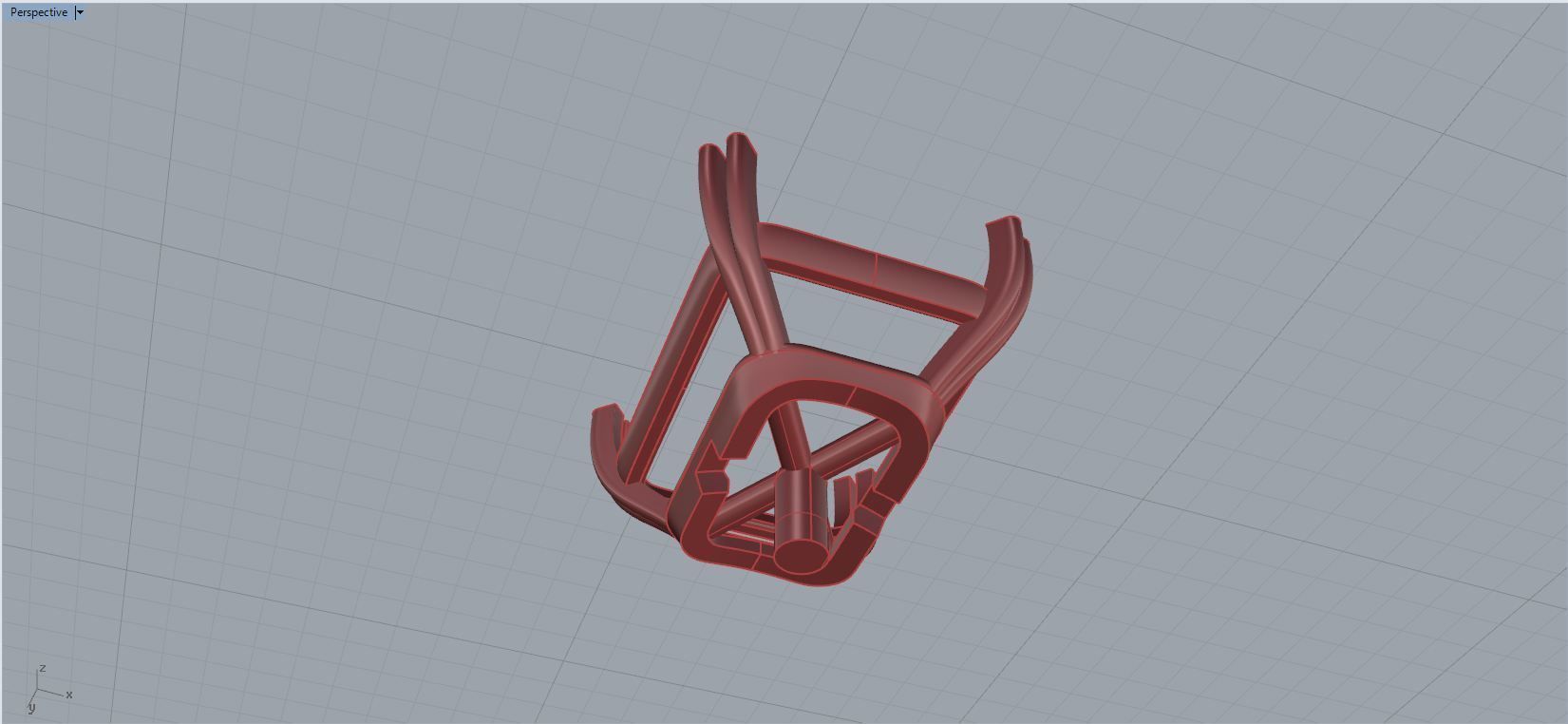 Emerald cut gem Ring 3D print model_4