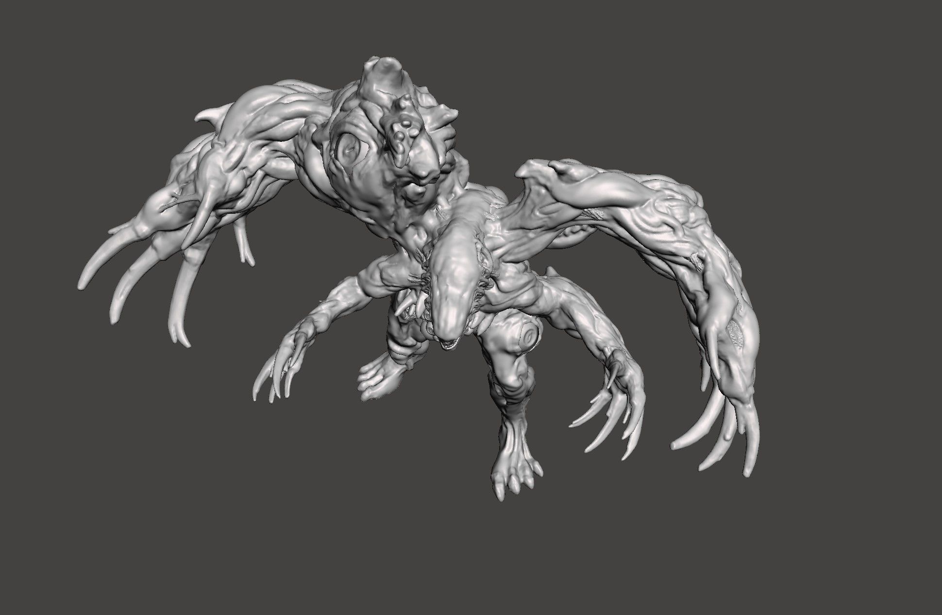 WILLIAM BIRKIN G STAGE 3 RESIDENT EVIL 2 REMAKE- HI-POLY STL 3D print model_11