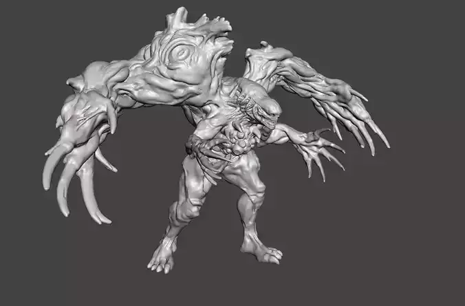 WILLIAM BIRKIN G STAGE 3 RESIDENT EVIL 2 REMAKE- HI-POLY STL 3D print model