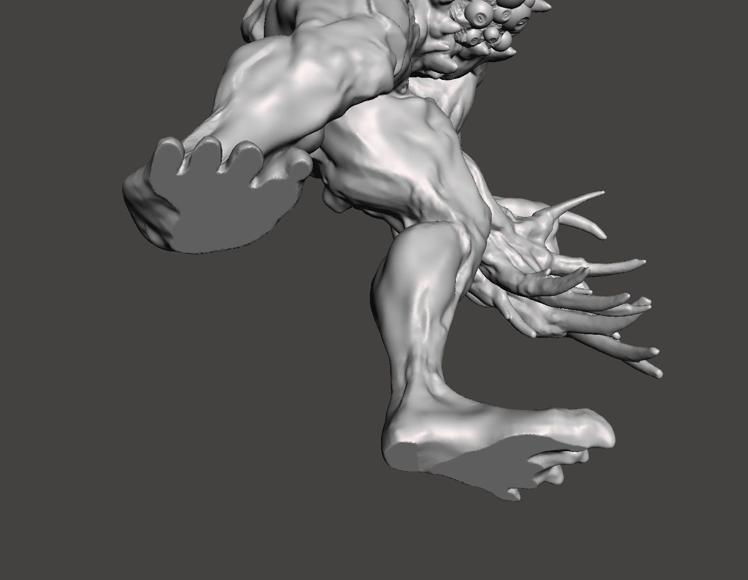 WILLIAM BIRKIN G STAGE 3 RESIDENT EVIL 2 REMAKE- HI-POLY STL 3D print model_7