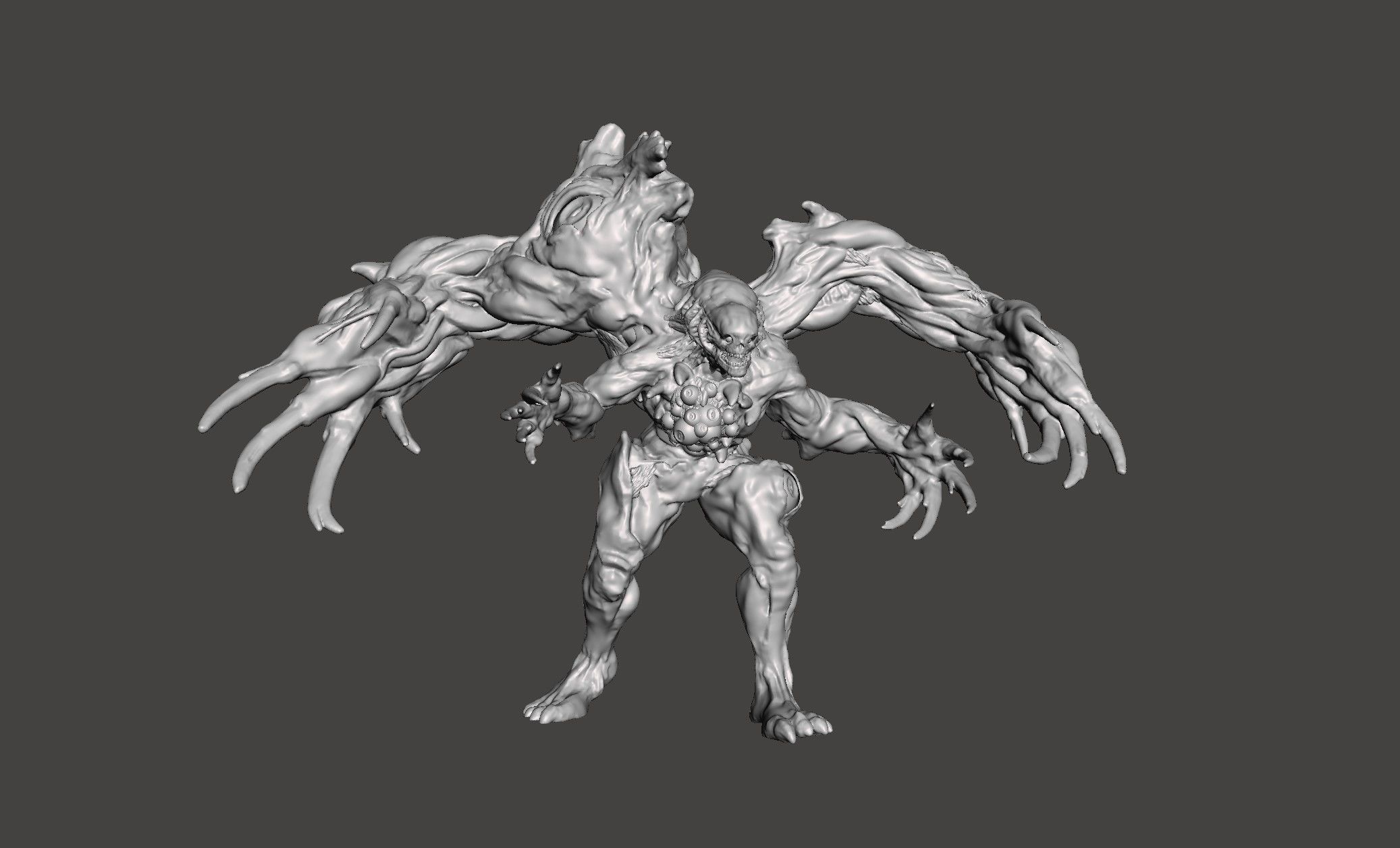 WILLIAM BIRKIN G STAGE 3 RESIDENT EVIL 2 REMAKE- HI-POLY STL 3D print model_10