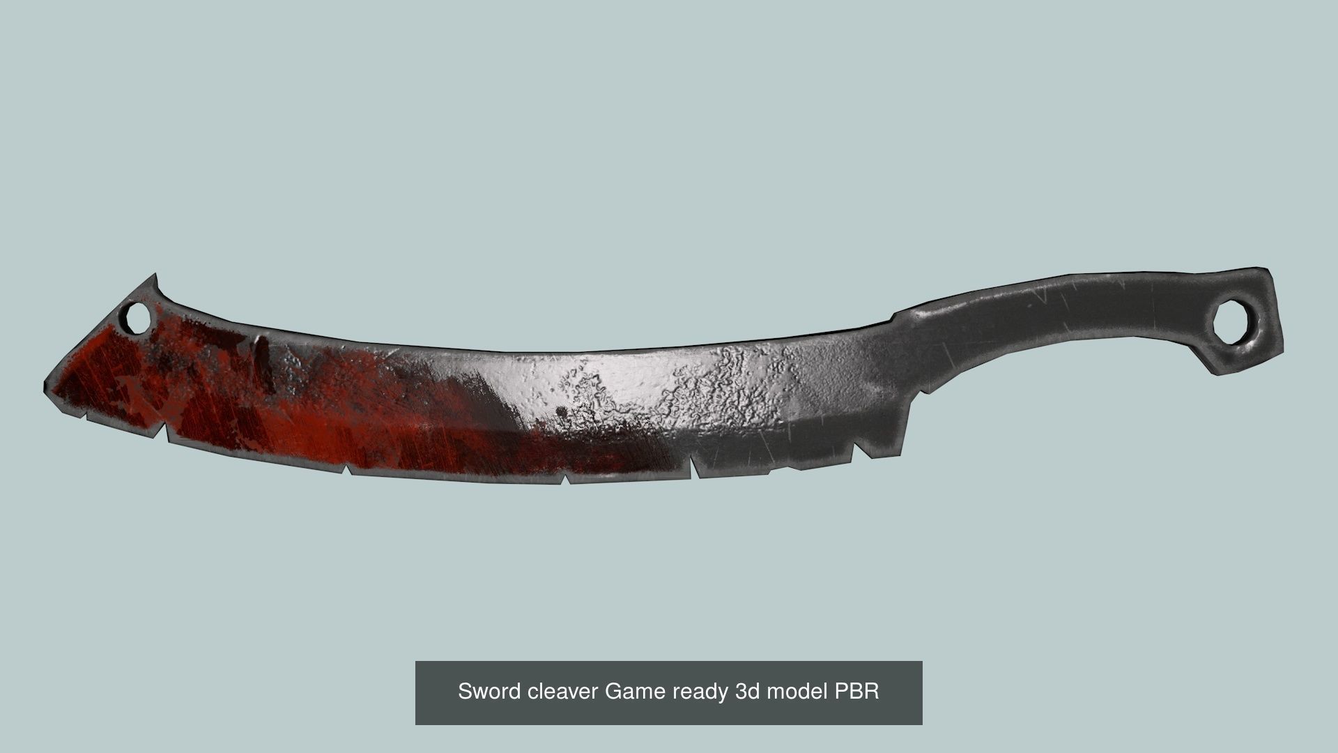 Swords with PBR material Game ready 3D Model Collection_9