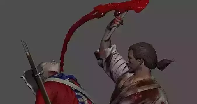 The Patriot Fathers Revenge 3D print model