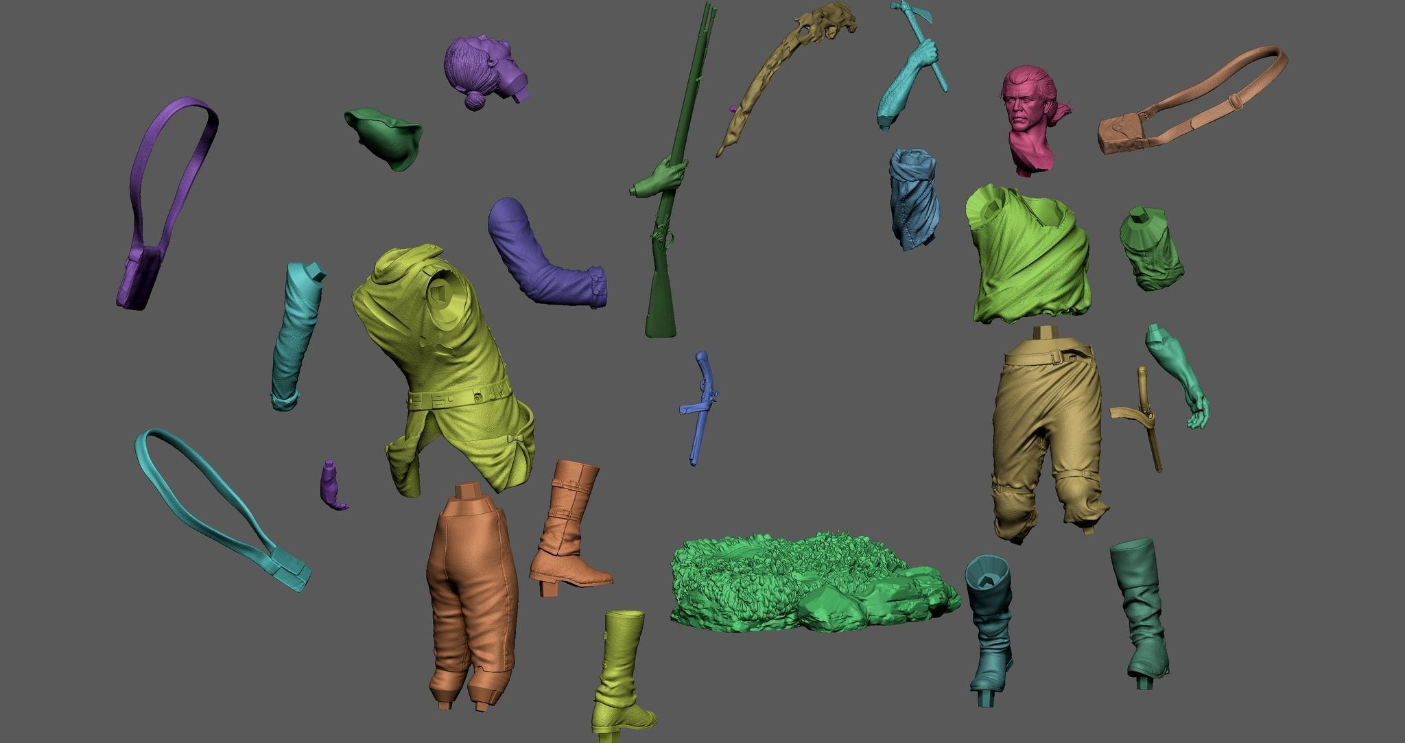 The Patriot Fathers Revenge 3D print model_9