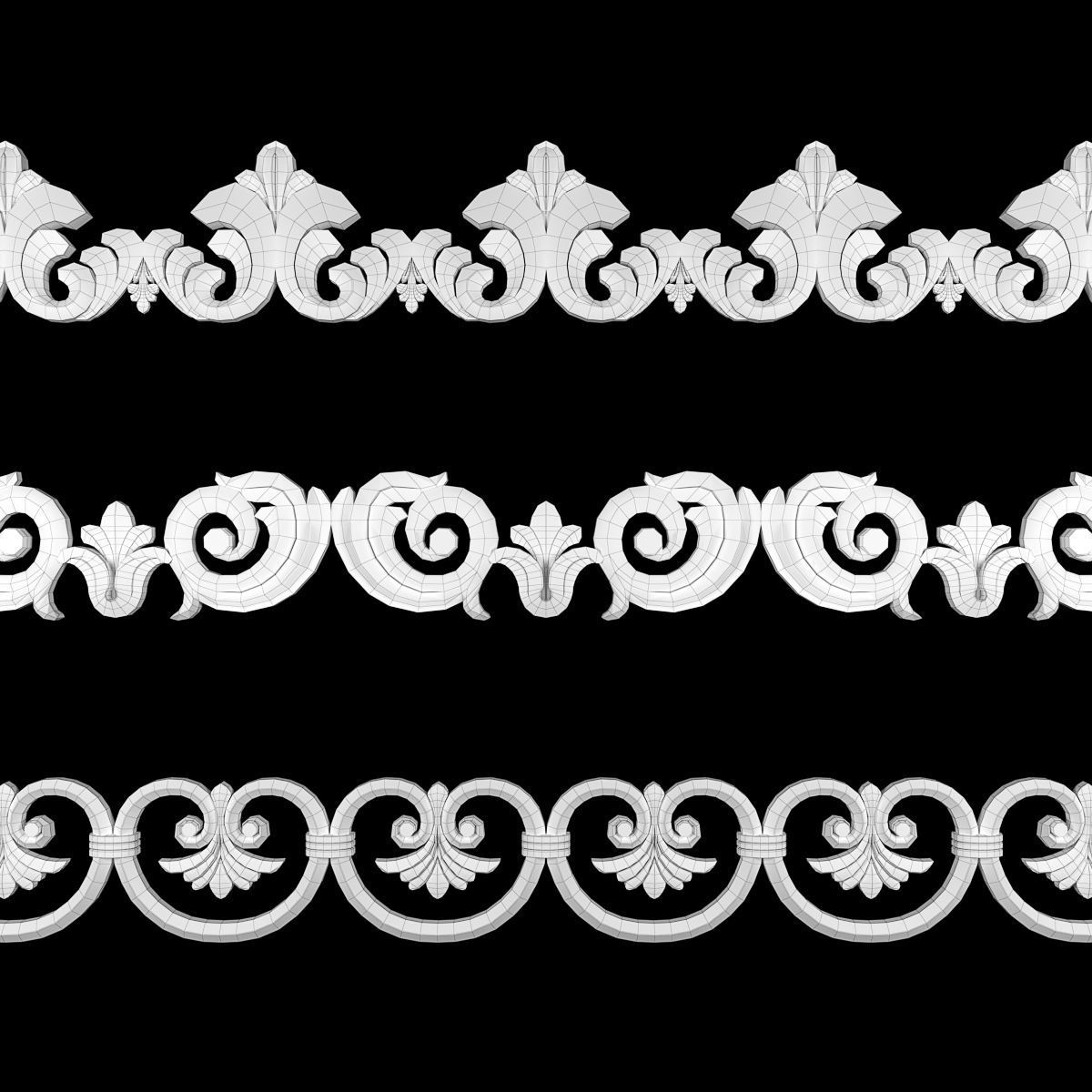  Path Ornament Pack 02 3D model_3