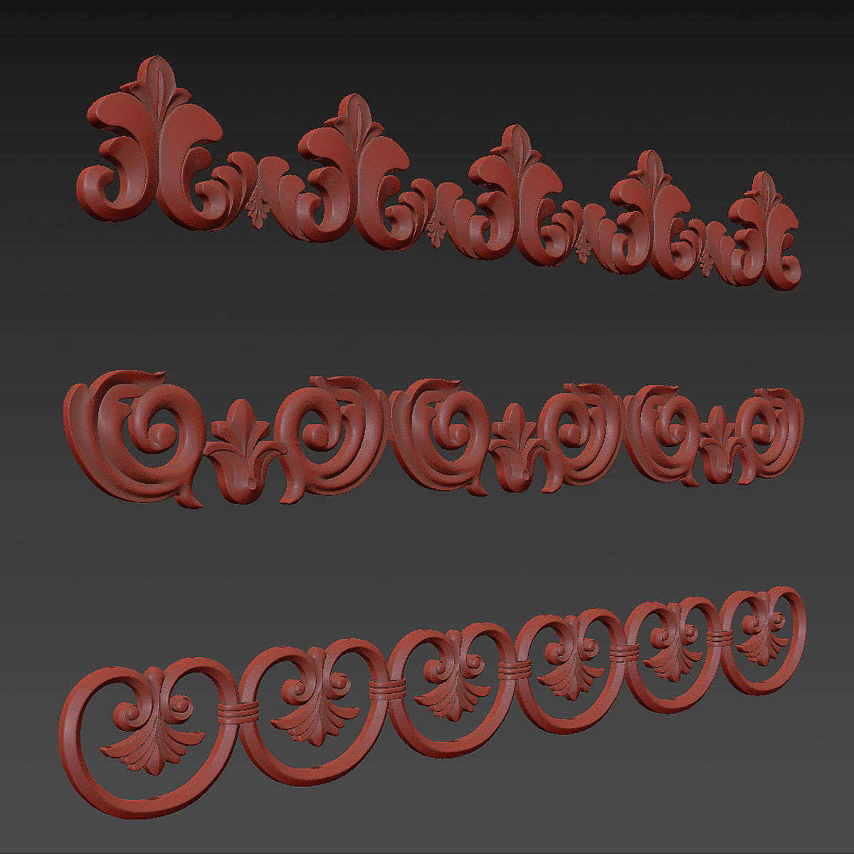  Path Ornament Pack 02 3D model_5