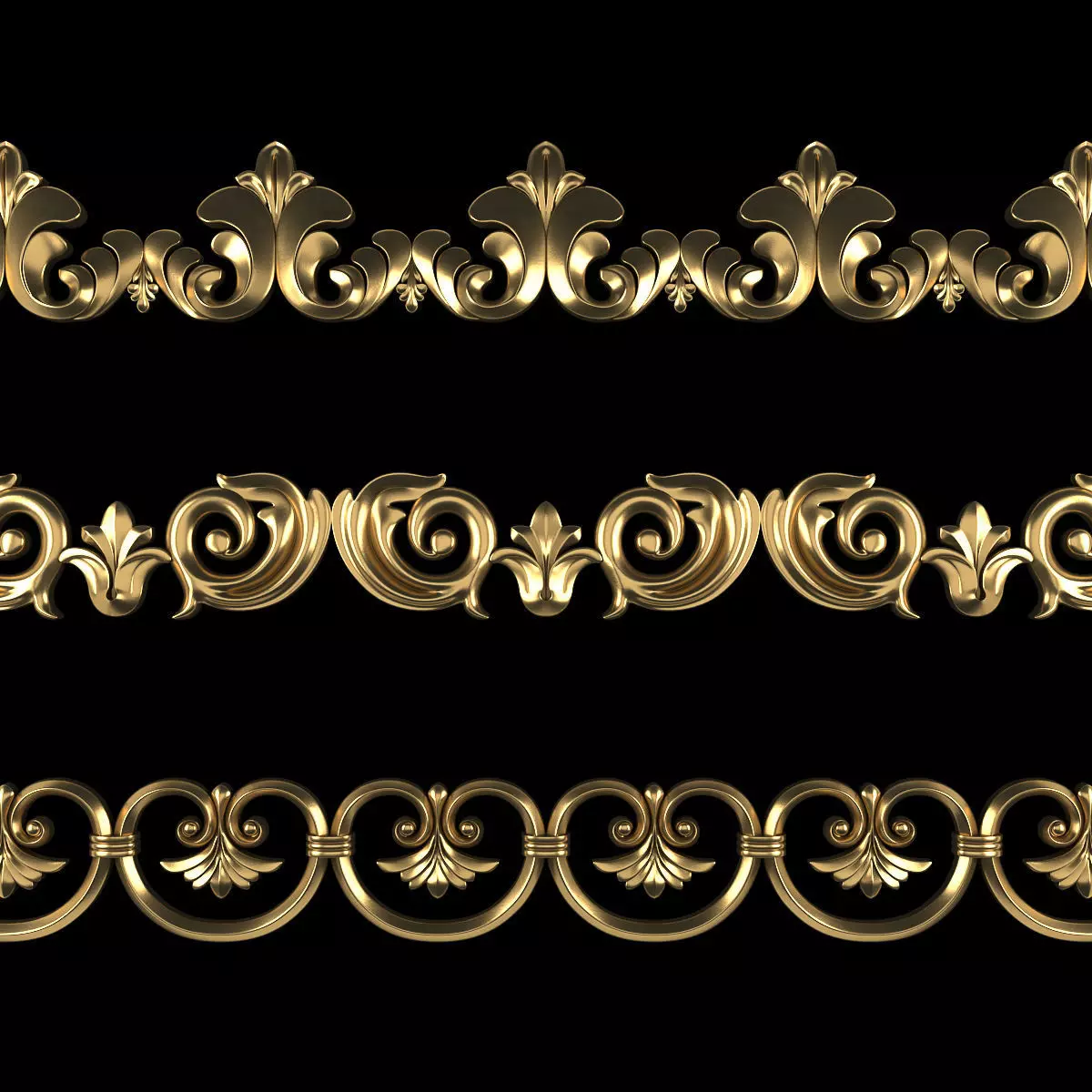  Path Ornament Pack 02 3D model_0