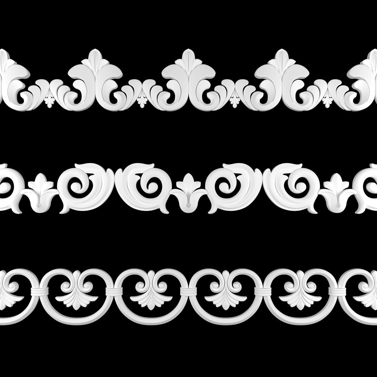  Path Ornament Pack 02 3D model_2