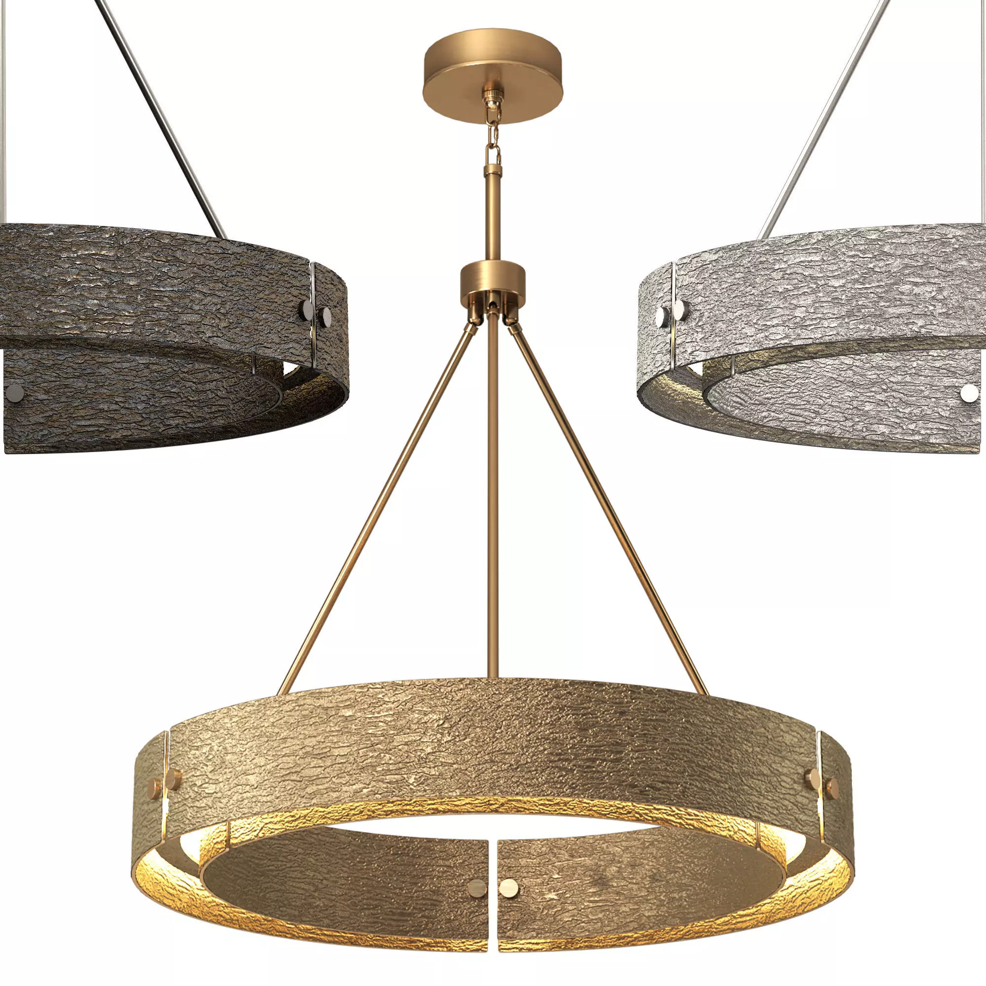 VOUVRAY ROUND CHANDELIER 36 3D model_0