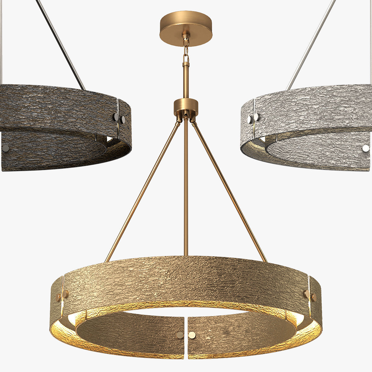 VOUVRAY ROUND CHANDELIER 36 3D model_8