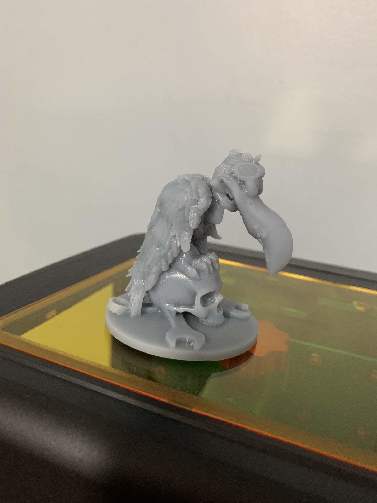 stylized vulture 3D print model_1