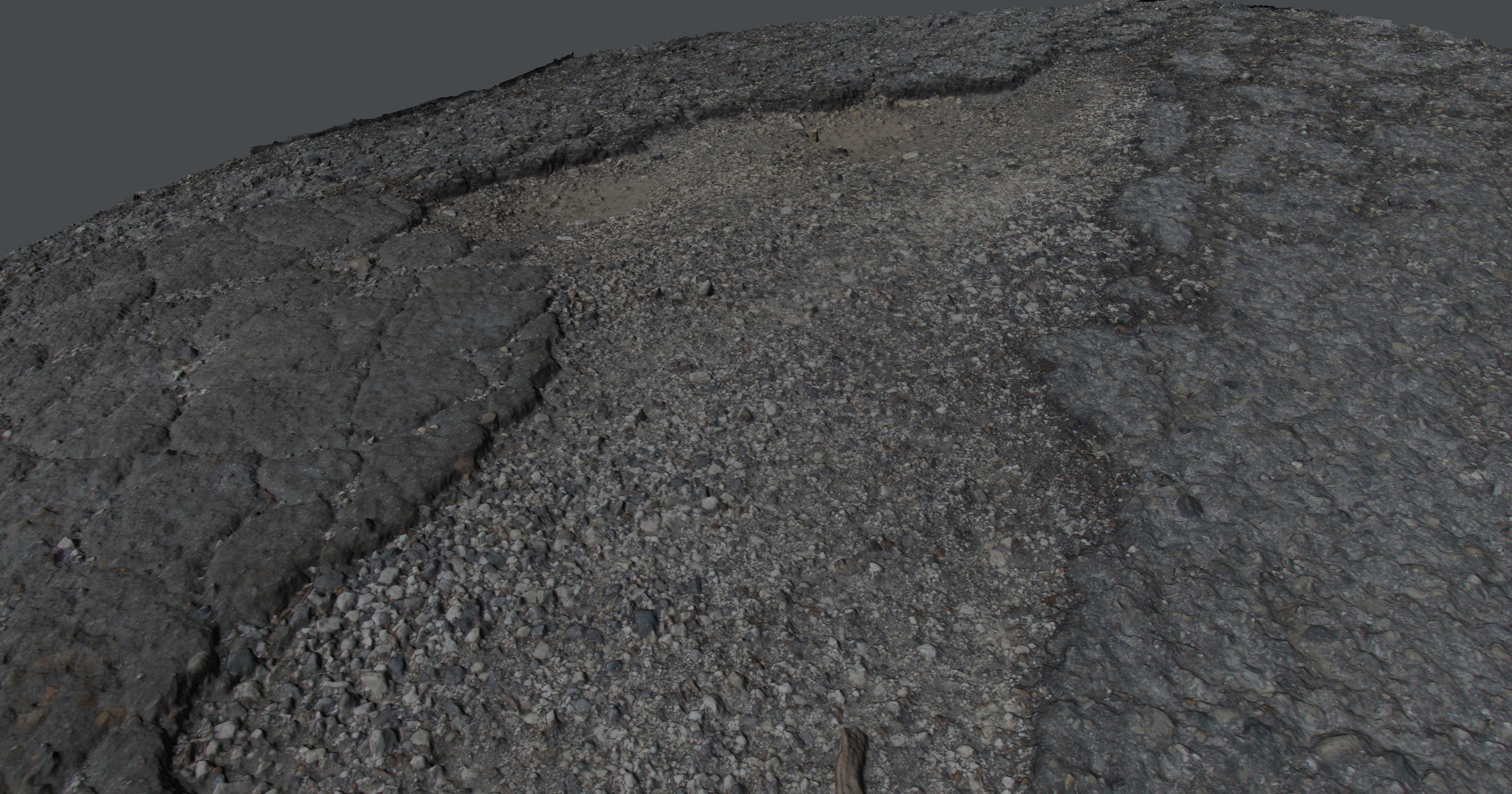 Roadcracks04 rock 3D model_1