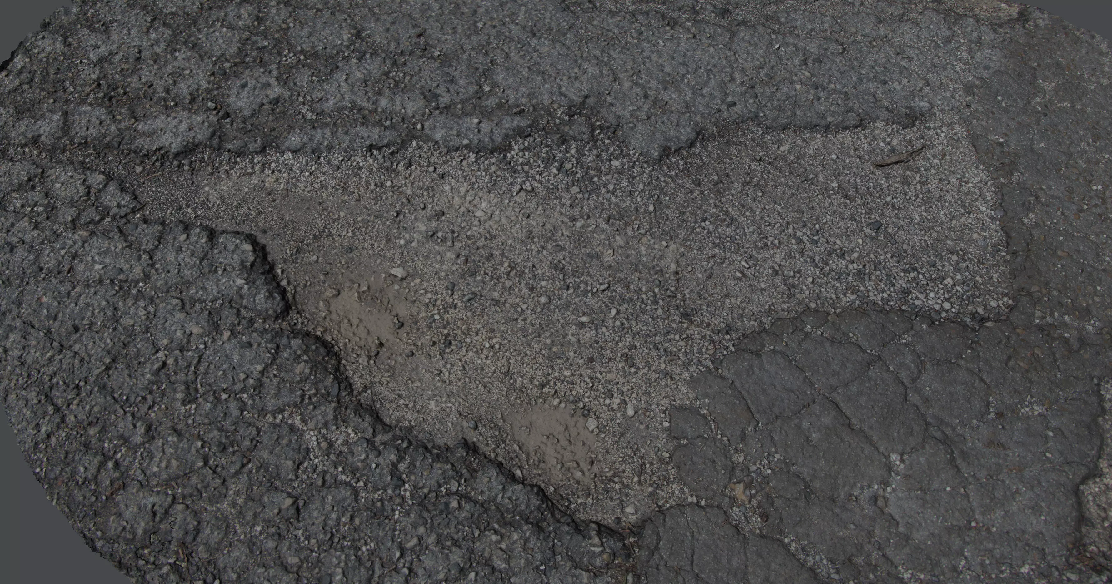 Roadcracks04 rock 3D model_0