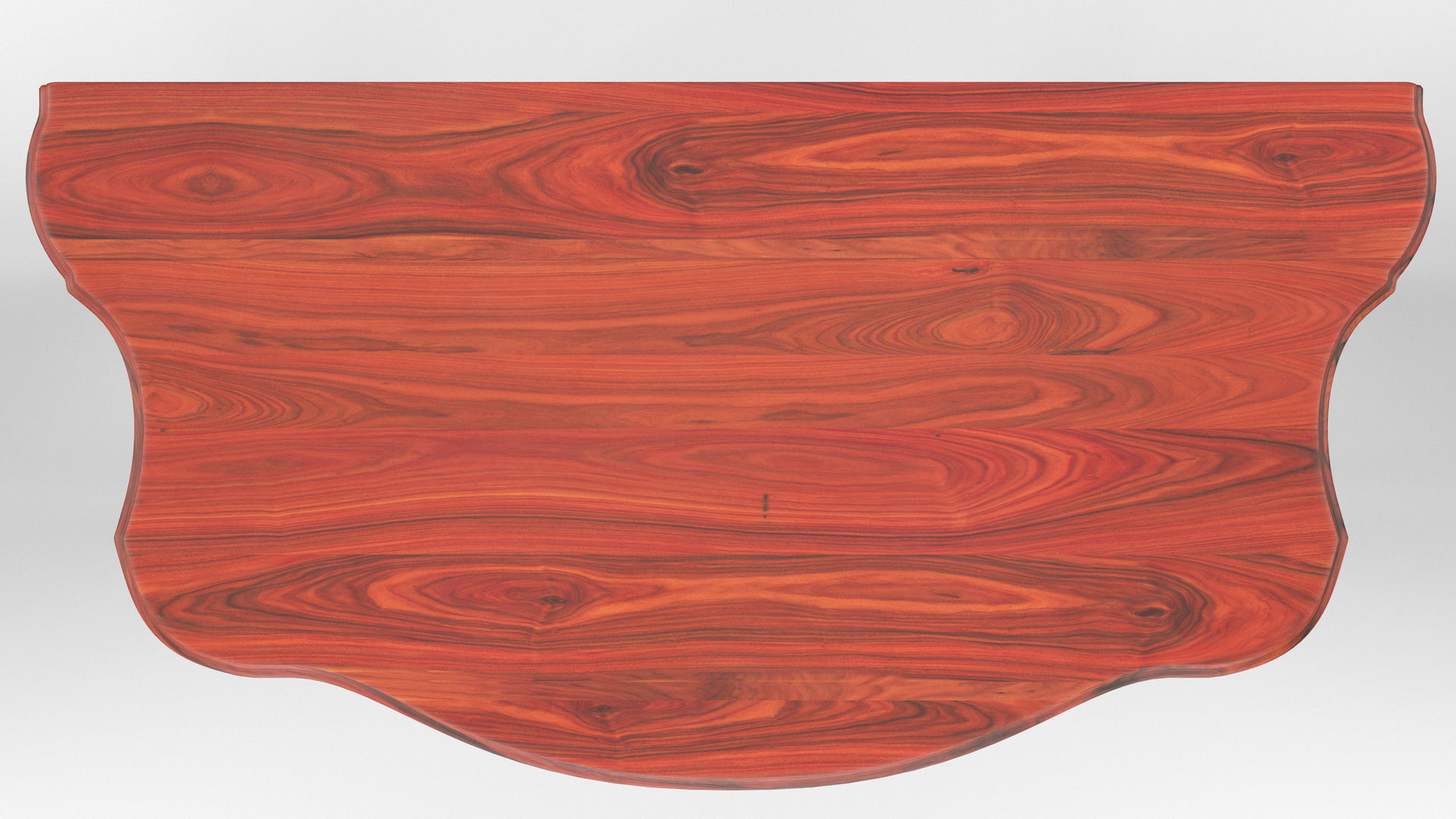 Wooden classic console table 01 04 3D model_8