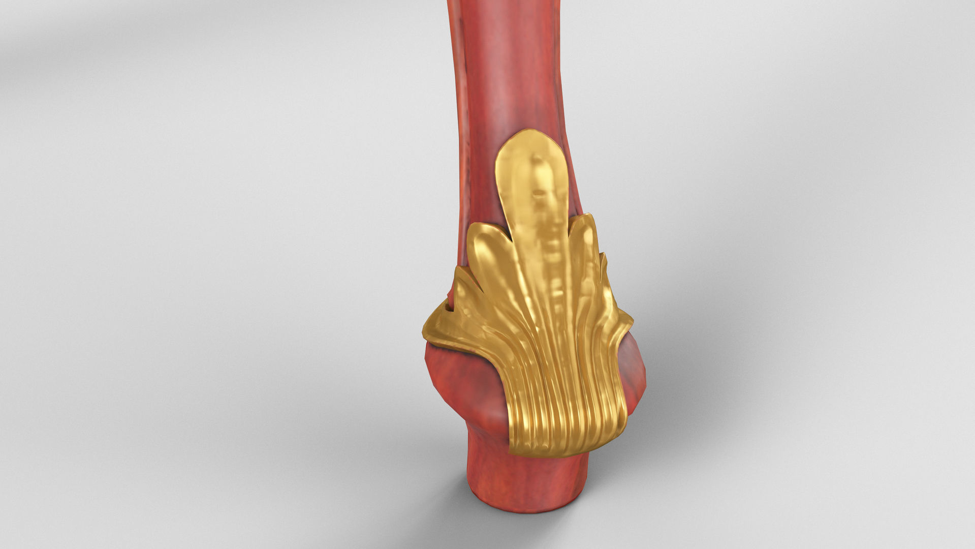 Wooden classic console table 01 04 3D model_14