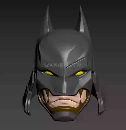 Batman Samurai Helmet Cosplay