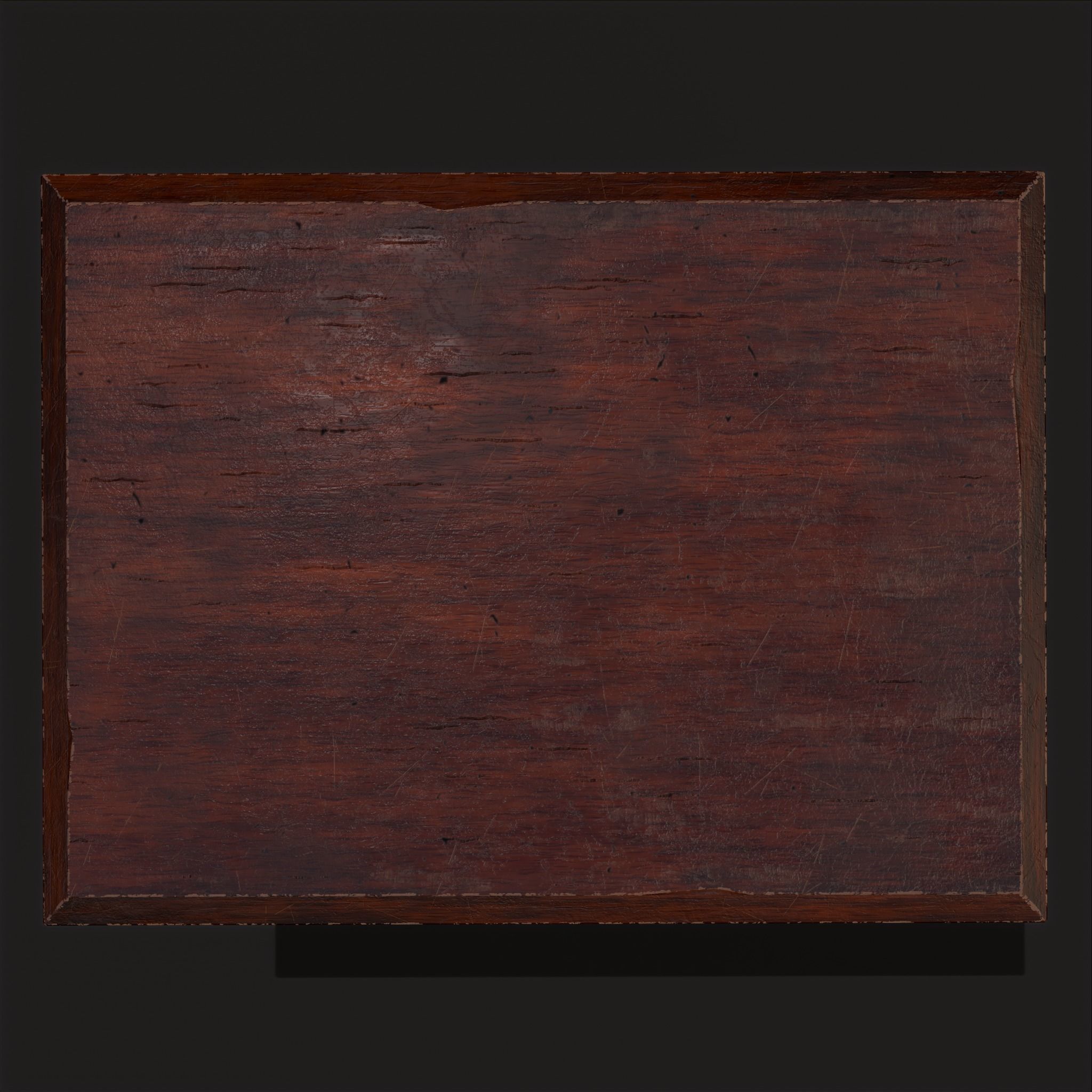 Quality Medieval Elegant End Table Low-poly 3D model_11