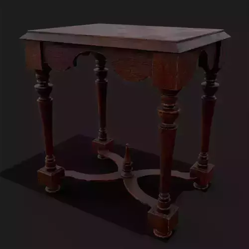 Quality Medieval Elegant End Table