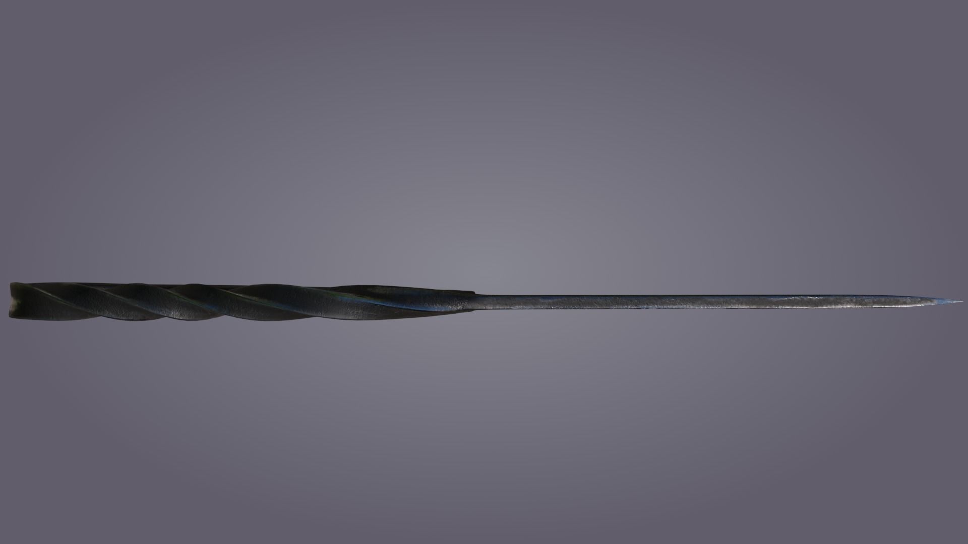 Blacksmith knife 3D model_6
