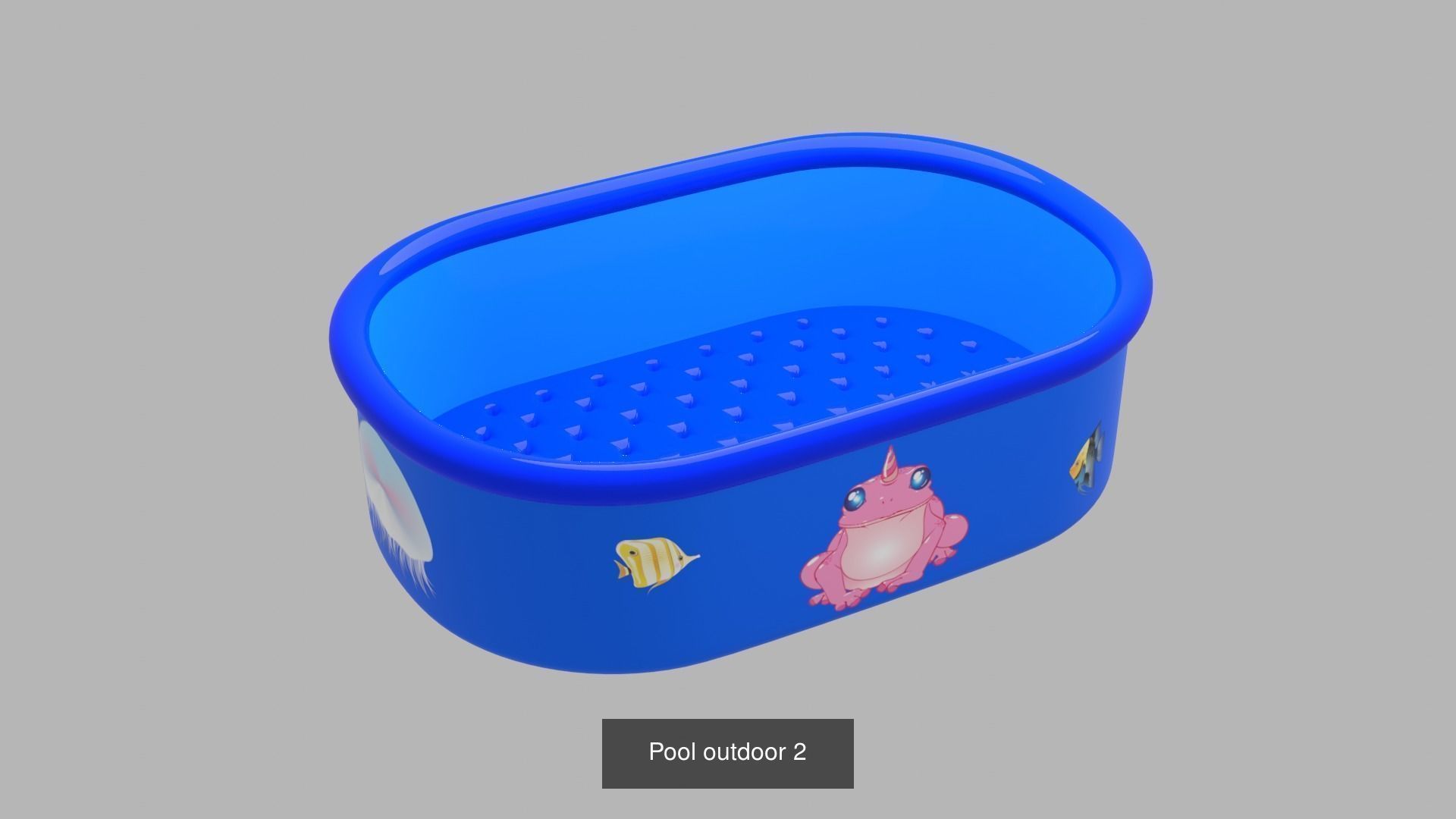 Inflatable pools 3D Model Collection_6