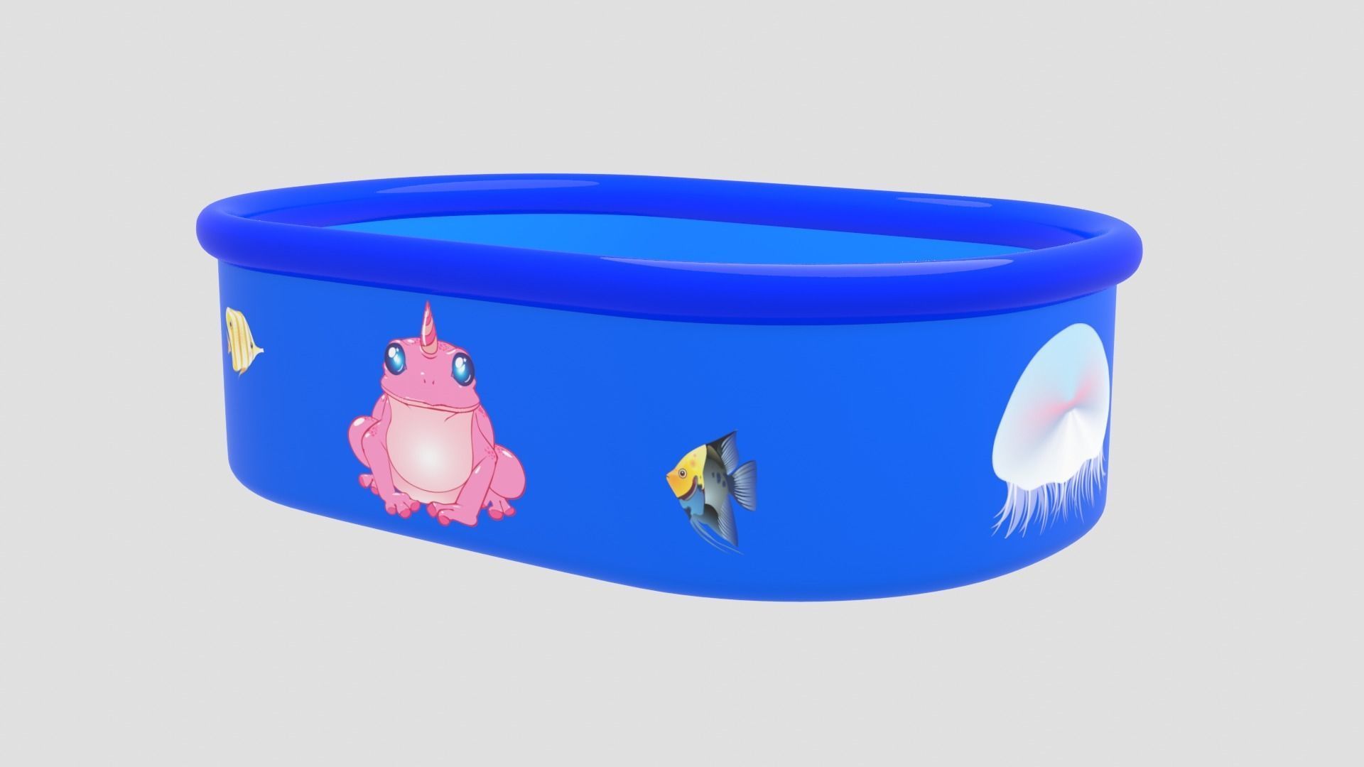 Inflatable pools 3D Model Collection_16