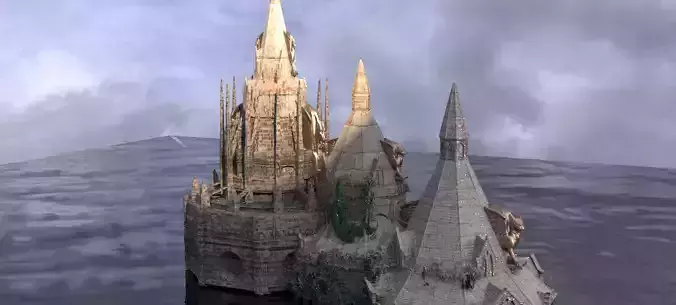 Medieval Lion Tower Overgrown Turret 3 designs