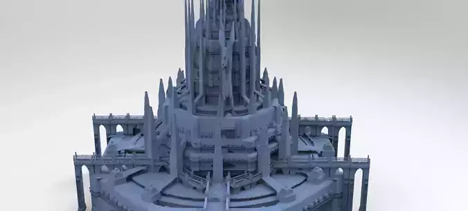 Medieval Lion Tower Fort 1 