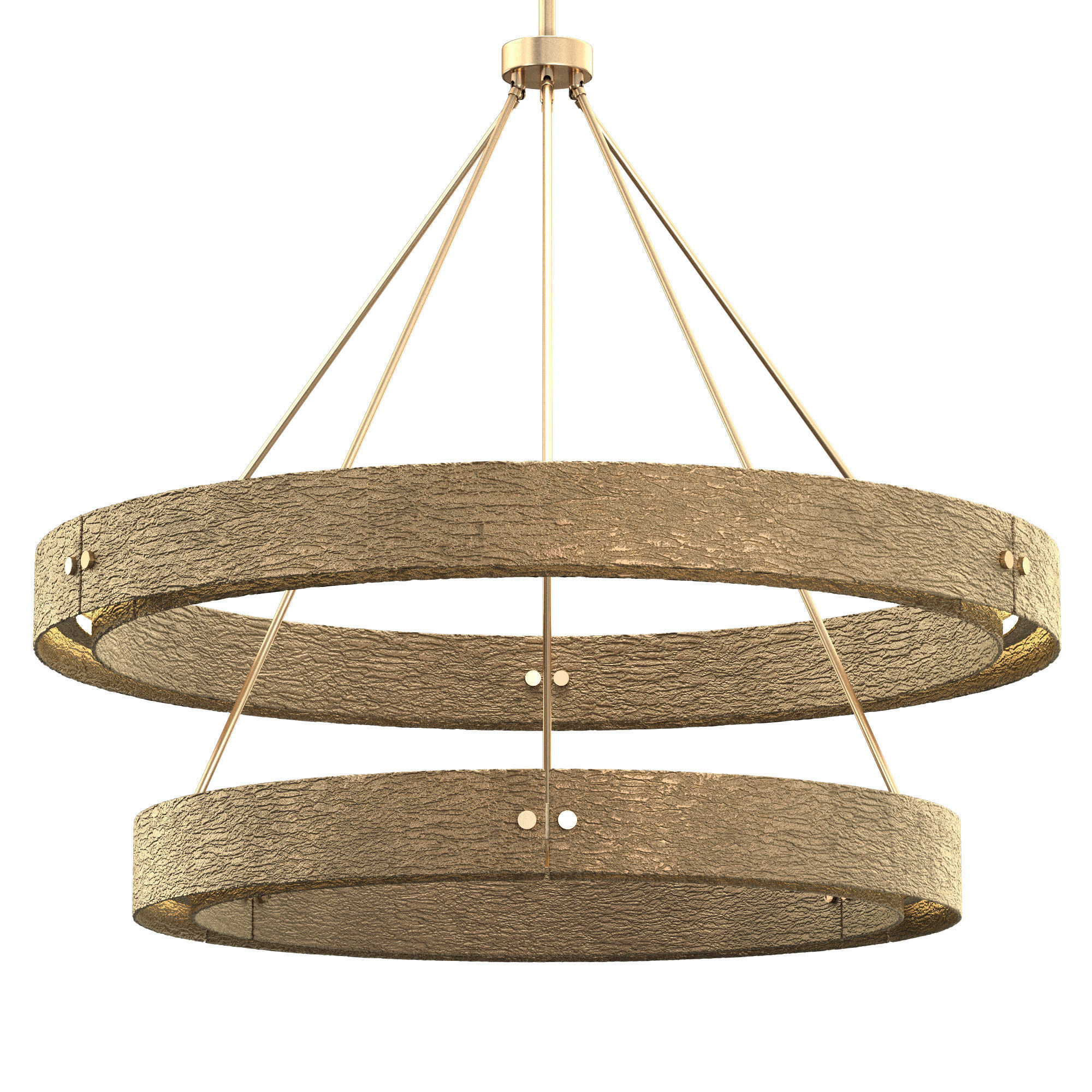 VOUVRAY TWO-TIER ROUND CHANDELIER 60 3D model_1