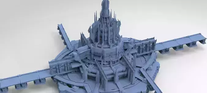 Medieval Lion Tower Fort 5