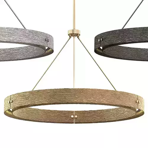 VOUVRAY ROUND CHANDELIER 60 3D model