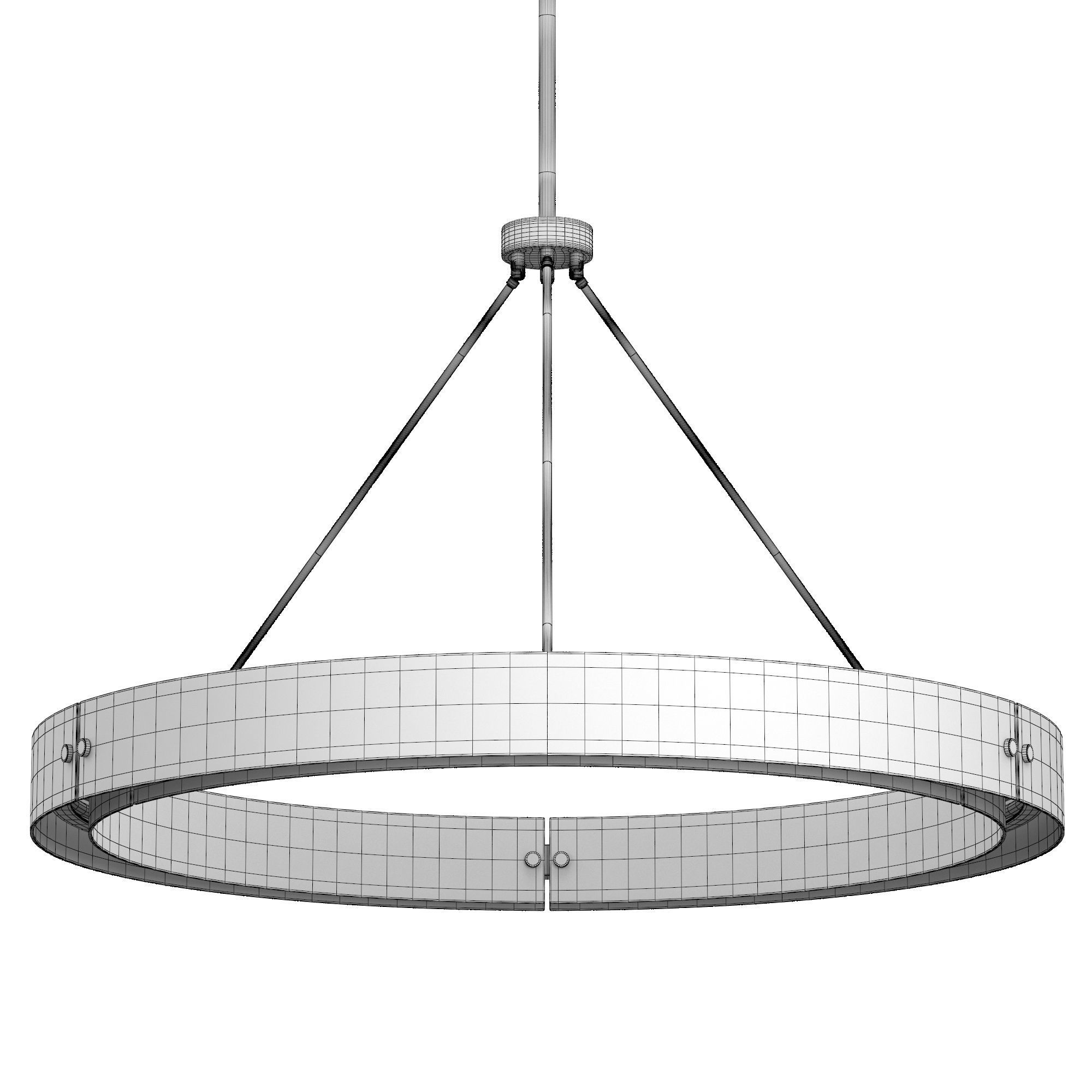 VOUVRAY ROUND CHANDELIER 60 3D model_7