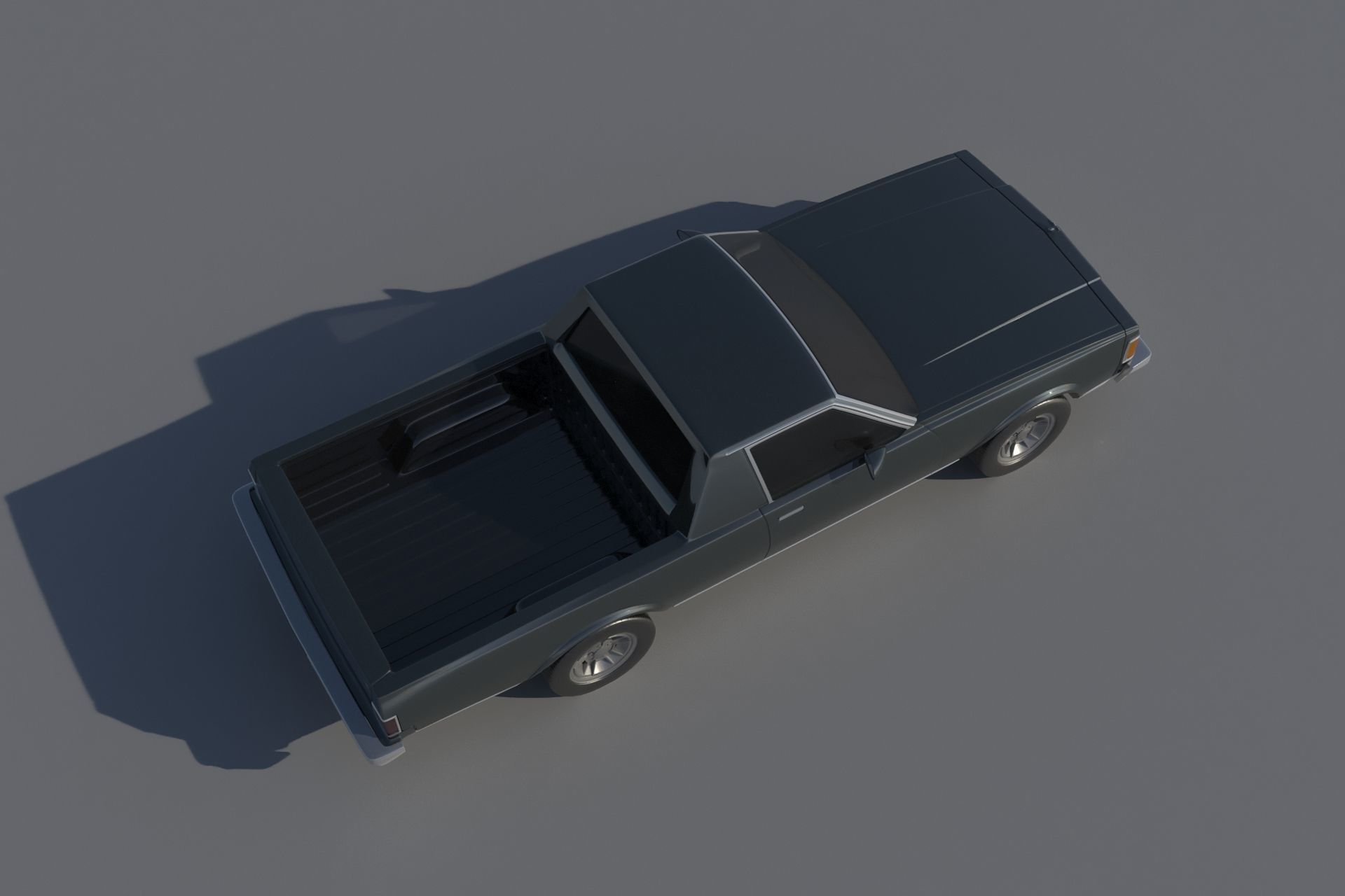 Chevrolet Caprice Pickup 1977  3D print model_7