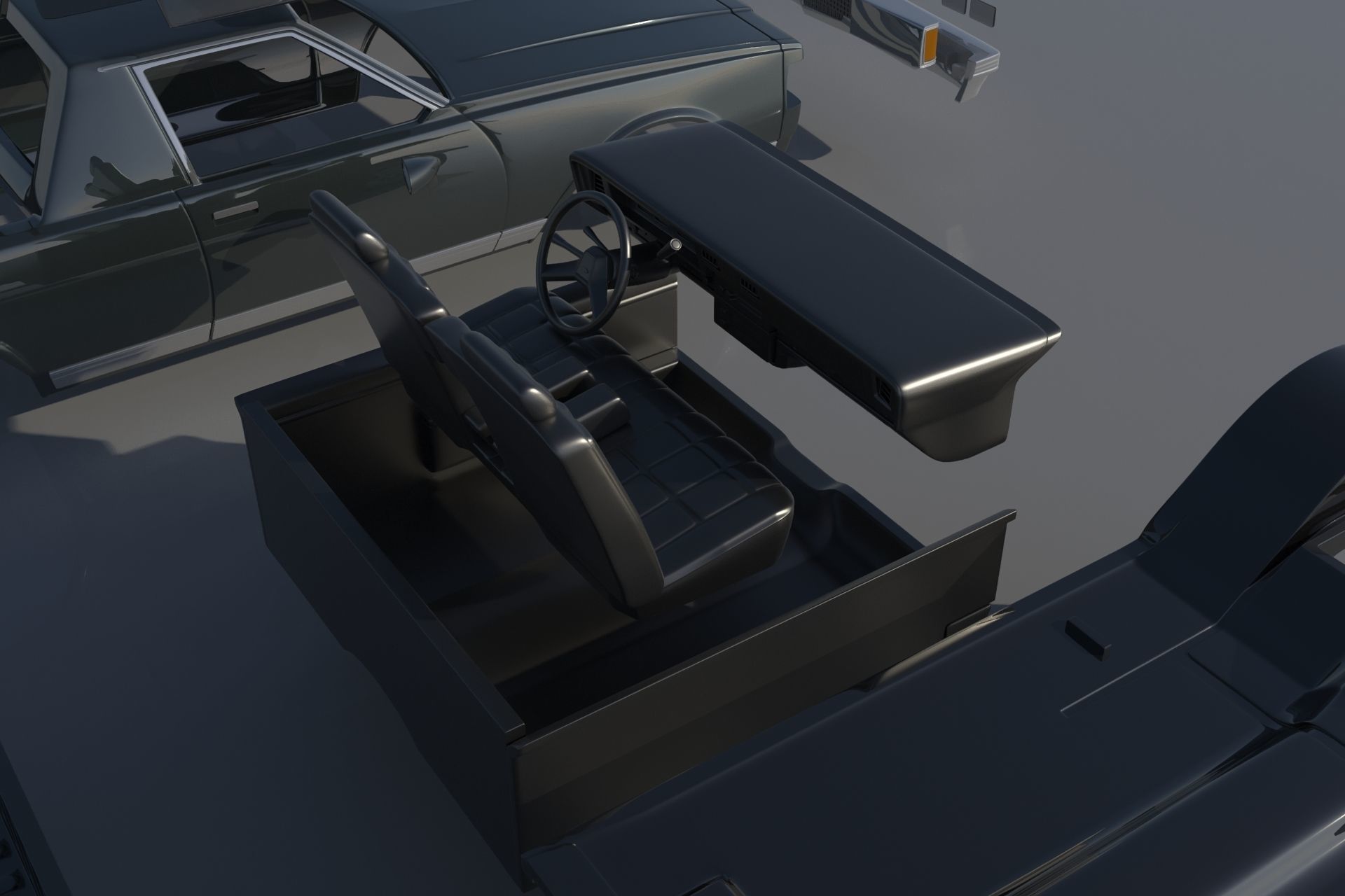 Chevrolet Caprice Pickup 1977  3D print model_13