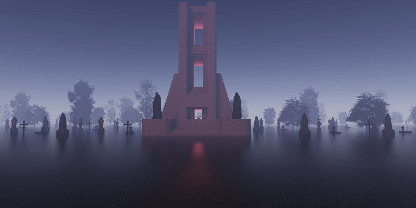 Kit dreams of a Futurist Architect Antonio Sant Elia Low-poly 3D model_10