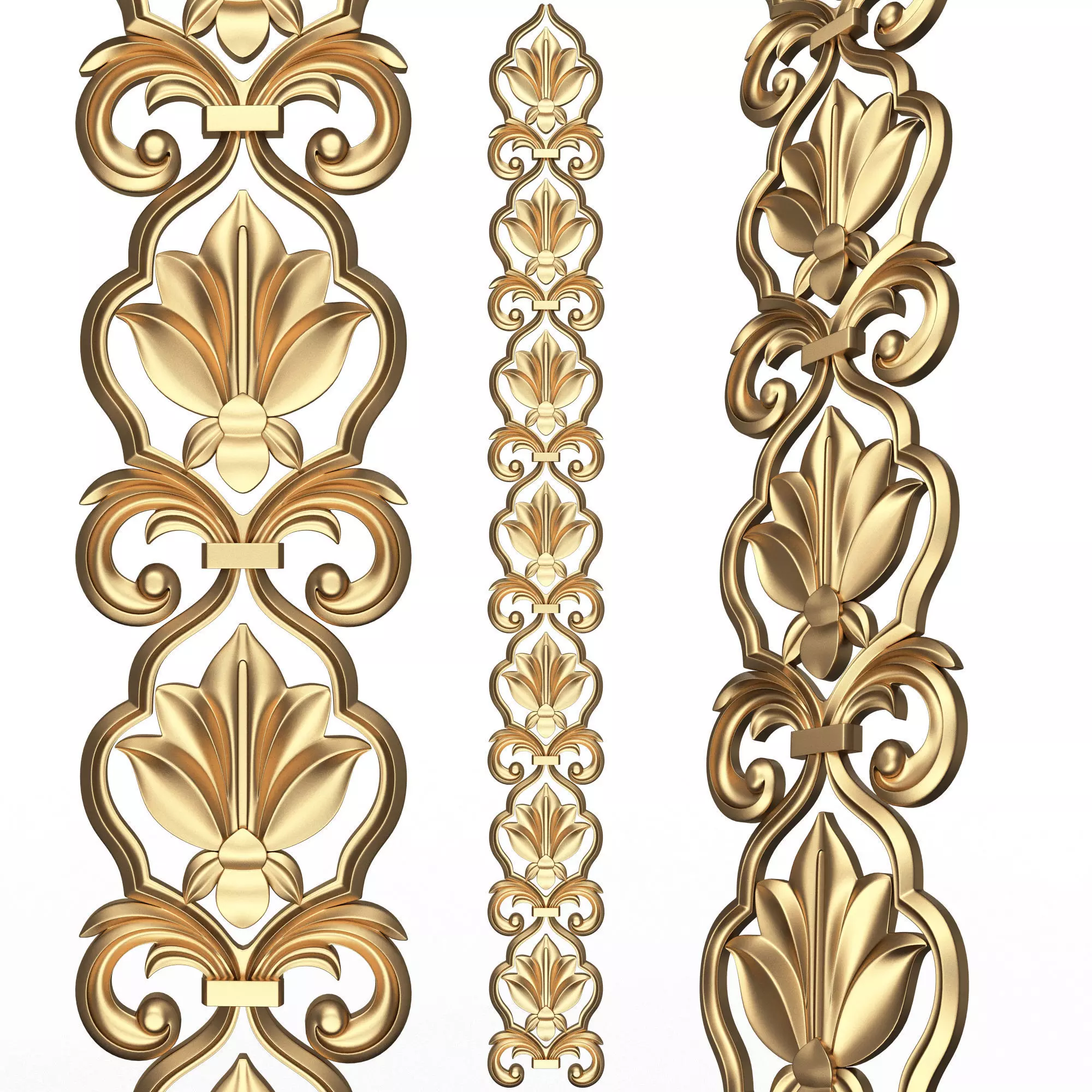 Ornament Element Molding 018 Low-poly 3D model