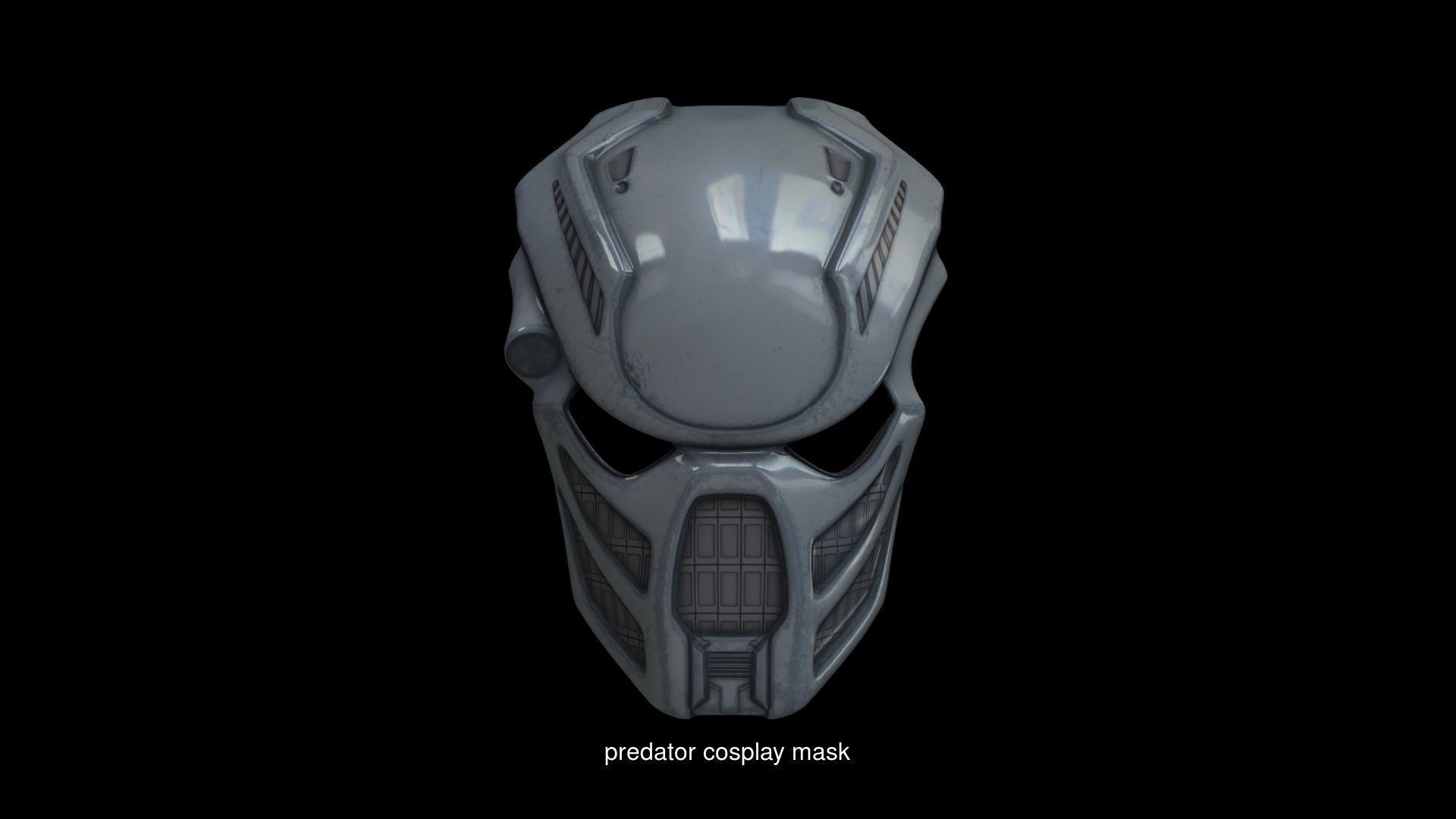 Predator cosplay masks 3D prints 3D Model Collection_8