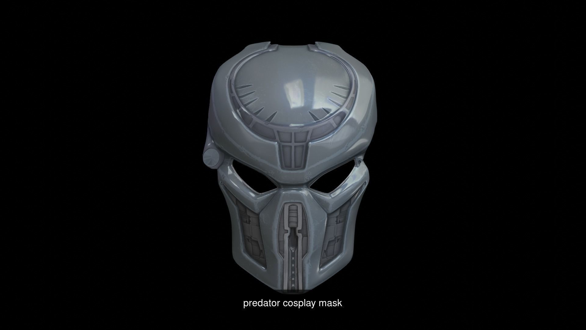Predator cosplay masks 3D prints 3D Model Collection_7