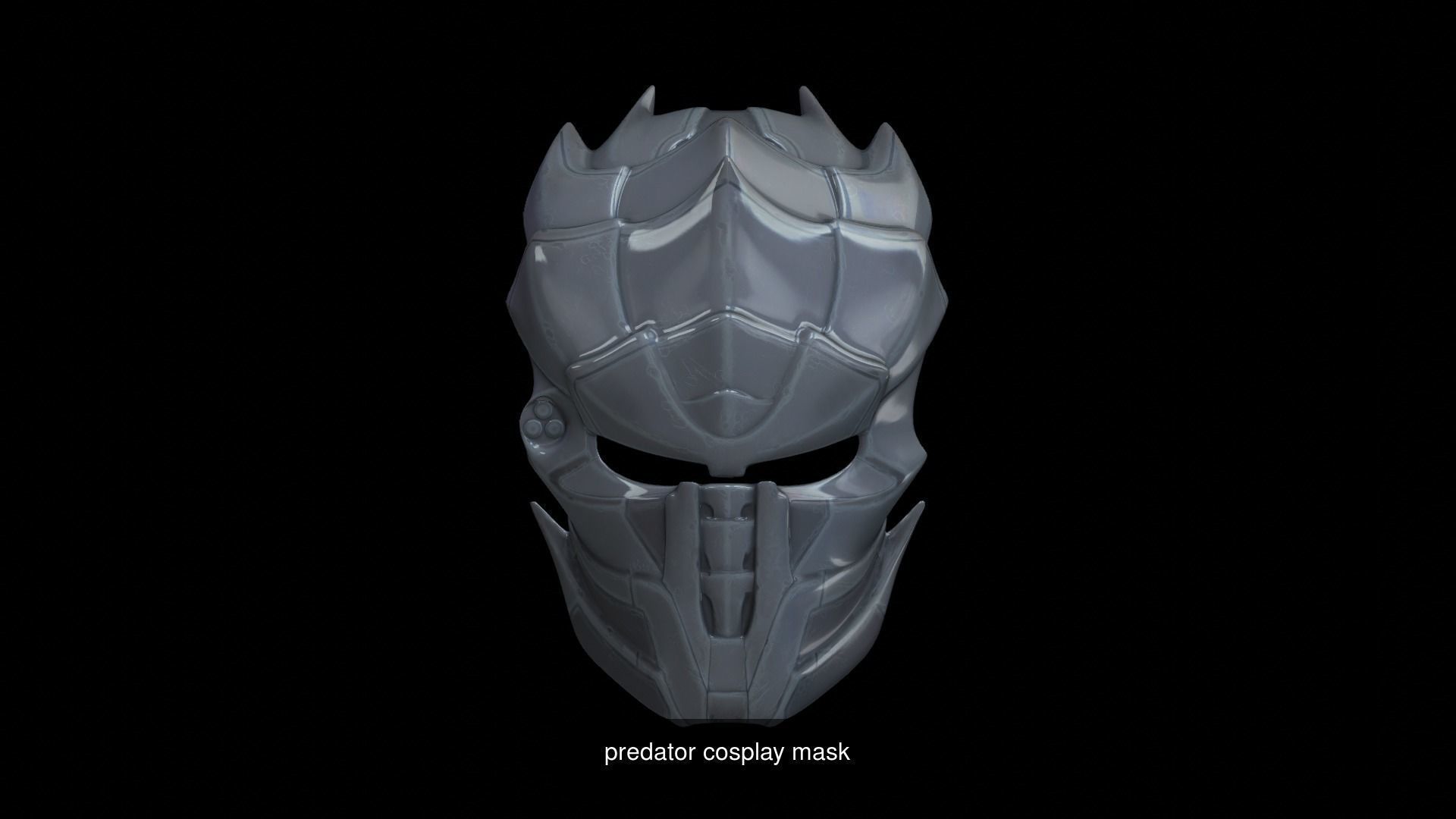 Predator cosplay masks 3D prints 3D Model Collection_5