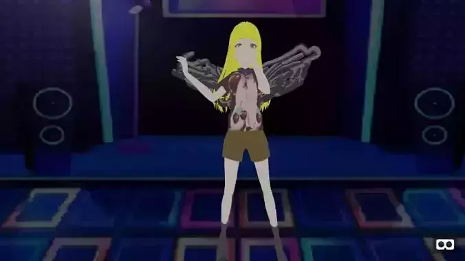 mmd model angel