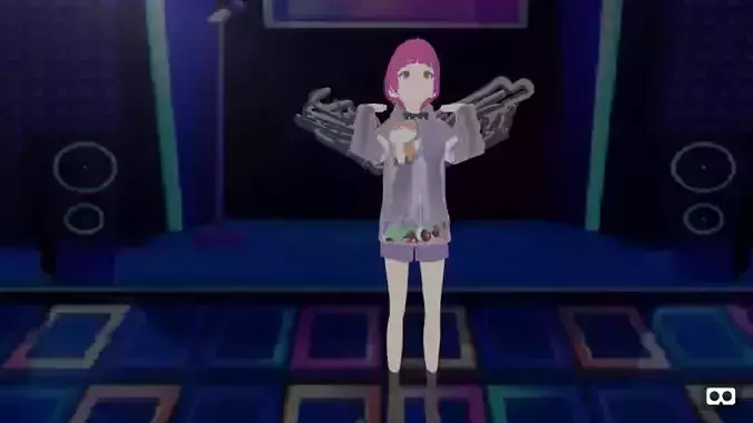 mmd model angel