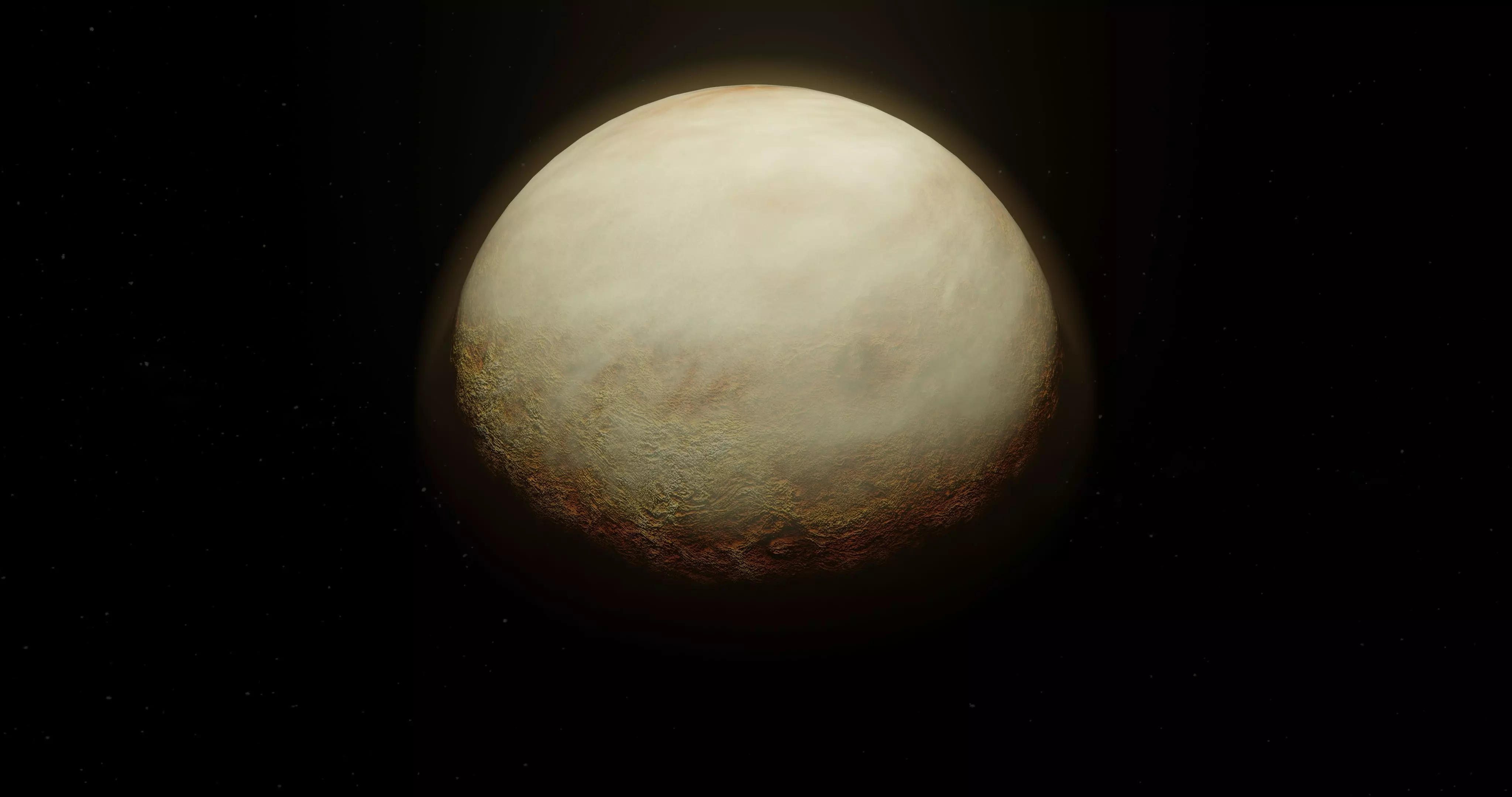 Venus Planet 8K Low-poly 3D model_0