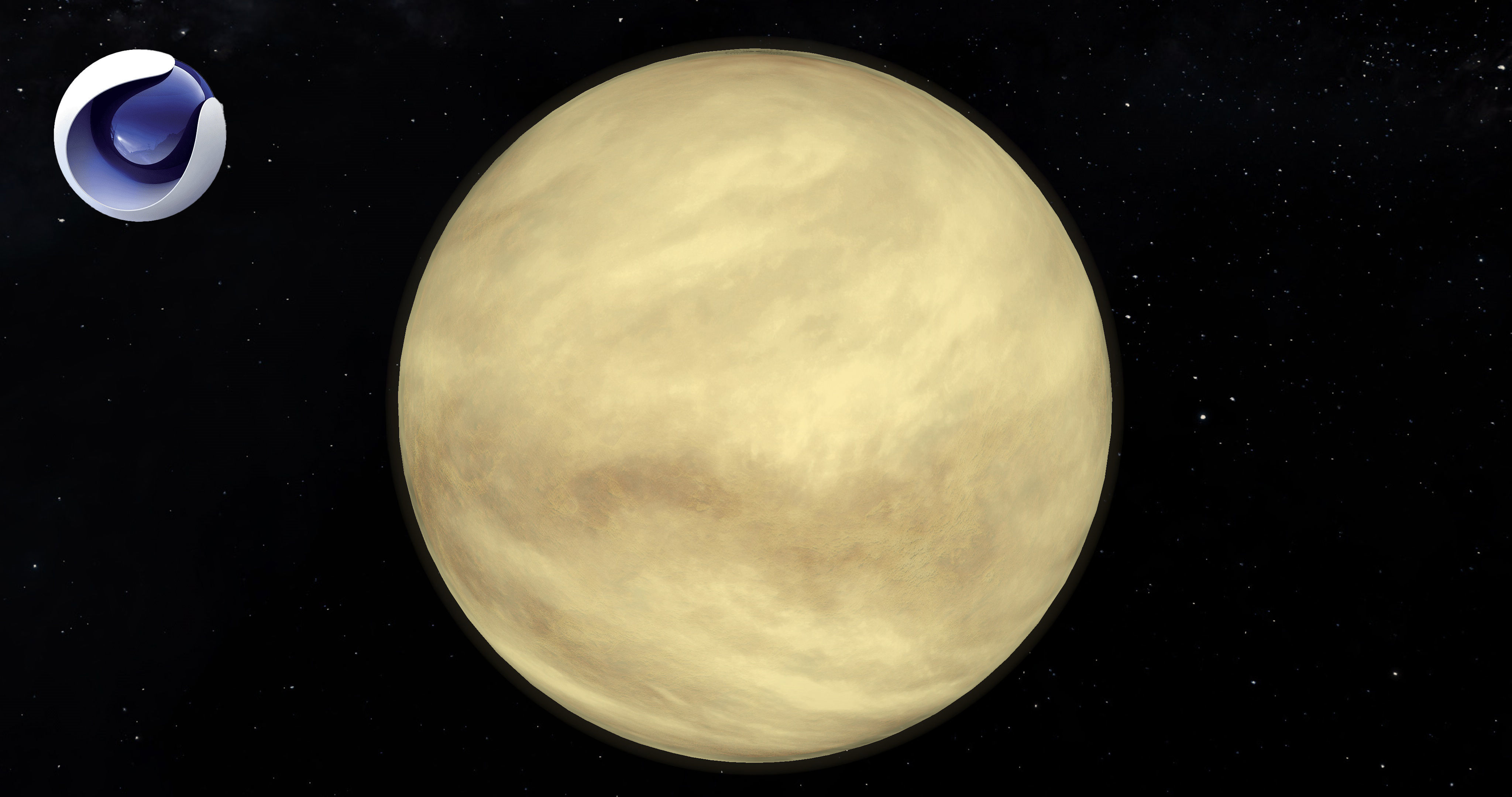Venus Planet 8K Low-poly 3D model_7